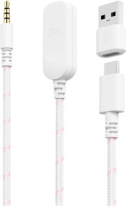 Słuchawki HyperX Zestaw słuchawkowy Cloud III Gaming Headset biały/różowy - (9W1Q4AA) 3