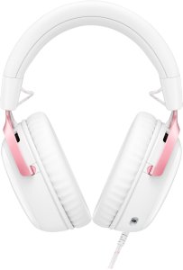 Słuchawki HyperX Zestaw słuchawkowy Cloud III Gaming Headset biały/różowy - (9W1Q4AA) 5