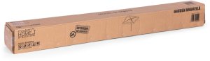 vidaXL Prostokątny duży parasol ogrodowy skośny łamany z korbą szary 200x130 cm MultiGarden EDUKAMP (5321) 9