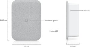 Ubiquiti głośnik wewnętrzny UniFi AI Speaker 100 dB PoE (UP-AI-Speaker) 5