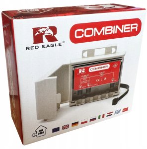 Red Eagle Sumator TV SAT QUT Combiner Masztowy Do Single DVB-T 24V DC 3