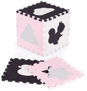 Ecotoys Mata piankowa z płotkiem puzzle suchy basen 36 elementów EDUKAMP (3121) 6