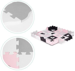 Ecotoys Mata piankowa z płotkiem puzzle suchy basen 36 elementów EDUKAMP (3121) 7