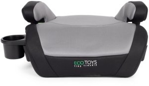 Fotelik samochodowy Ecotoys Dla dzieci 2w1 podkładka i-SIZE wzrost 100-150 cm uchwyt na napoje EDUKAMP (4880) 6