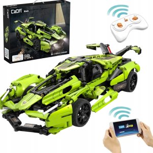 Cada Klocki Auto Zdalnie Sterowane BALDE 432 elementy RC Dual Mode + LED 2