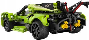 Cada Klocki Auto Zdalnie Sterowane BALDE 432 elementy RC Dual Mode + LED 5