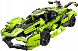 Cada Klocki Auto Zdalnie Sterowane BALDE 432 elementy RC Dual Mode + LED 7