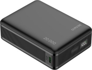 Deltaco Zewnętrzna bateria, 20 000 mAh, PD 65 W ładuje laptopy i inne, czarny / / 1903849 (PB-C1012) 5