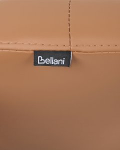 Krzesło biurowe Beliani Delight Ekoskóra Piaskowy 9