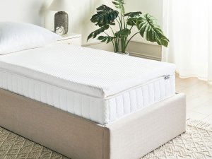 Beliani Materac nawierzchniowy topper lateksowy piankowy 90 x 200 cm GRACIOUS 2
