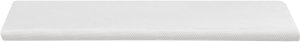 Beliani Materac nawierzchniowy topper lateksowy piankowy 90 x 200 cm GRACIOUS 3