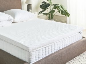 Beliani Materac nawierzchniowy topper lateksowy piankowy160 x 200 cm Gracious 2