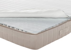 Beliani Materac kieszeniowy z lateksem SPRINGY H2/3 średnio twardy 120 x 200 cm 7