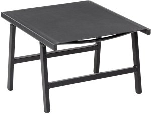 Beliani Krzesło ogrodowe MARCEDDI Metal Czarny 4