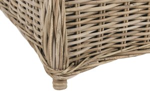 Beliani Sofa ogrodowa dla 2 osób SUSUA Rattan Naturalny 12