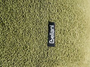 Beliani Puf BAYARD Boucle Zielony 3