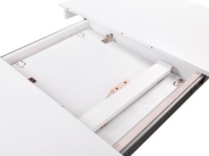 Beliani Stół do jadalni rozkładany AKRON Biały 106/150 cm 106 cm 7