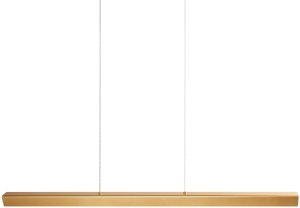 Lampa wisząca Beliani LED Arenas z pilotem złoty 2