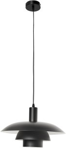 Lampa wisząca Beliani HILBA metal czarny 4