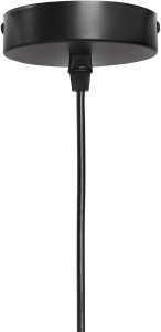 Lampa wisząca Beliani HILBA metal czarny 8