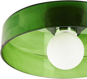 Lampa sufitowa Beliani LUGUSE Szkło Zielony 4