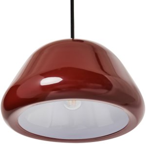 Lampa wisząca Beliani JOKU Metal Czerwony 3