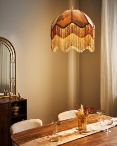 Lampa wisząca Beliani MILAGRO Beżowy 2