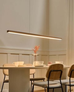 Lampa wisząca Beliani LED BADDANA metal Miedziany 2