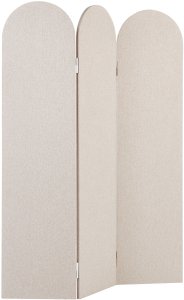 Beliani 3-panelowa ścianka akustyczna SLIMMY beżowy 120 cm 160 cm 4