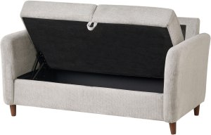 Beliani Sofa dla 2 osób MARE szary 7