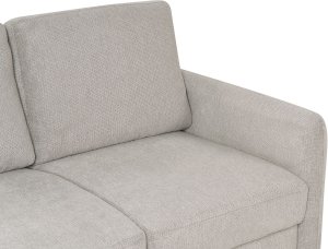 Beliani Sofa dla 3 osób MARE Szary 5