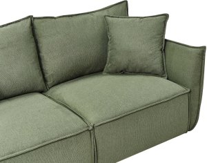 Beliani Sofa dla 3 osób Kunes Zielony 8