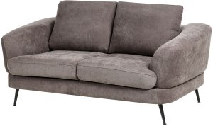 Beliani Sofa dla 2 osób Kjaer Szenil Beżowoszary 3
