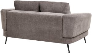 Beliani Sofa dla 2 osób Kjaer Szenil Beżowoszary 4