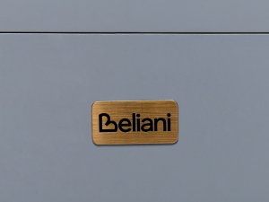 Beliani Łóżko dziecięce domek drewniane 90 x 200 cm szare COSSAYE 6