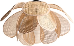 Lampa sufitowa Beliani CHIREDZI Rattan Naturalny 3