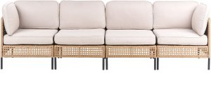 Beliani Sofa ogrodowa OMEGANA 2