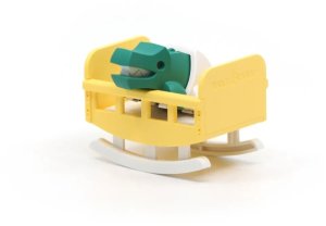 Figurka HalfToys Zabawki magnetyczne 3D dla dzieci safari hipopotam i krokodyl - Half Toys 3+ Edukamp (HT-00010) 10