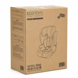 Fotelik samochodowy Ecotoys Dla dzieci wzrost 76-150 cm R129 uchwyt na napoje EDUKAMP (5341) 9
