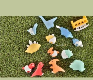 Figurka HalfToys Figurki magnetyczne dinozaury 3D Ankylo i Para - Half Toys 3+ Edukamp (HT-0007) 16