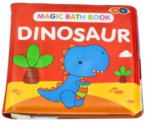 Barney & Buddy Książeczka do kąpieli dinozaur zmieniający kolor - Buddy&Barney 3+ EDUKAMP (NE-0228) 9