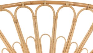 Beliani Zestaw 2 łóżek ogrodowych ROSSANO Rattan Naturalny 7