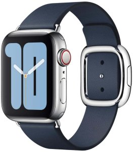 Apple Pasek z klamrą nowoczesną w kolorze błękitu otchłani do koperty 38mm / 40mm / 41mm / 42mm - rozmiar S 2