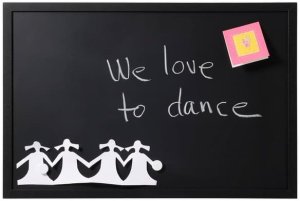 NAGA Magnetic chalkboard 60x40 cm with black frame (19013) 2