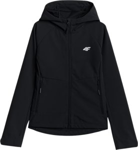 4f Kurtka damska softshell F546 czarna 4FWSS26TSOFF546 20S L 2