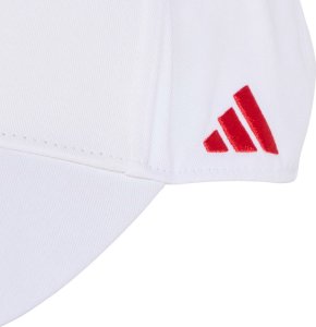 Adidas Czapka z daszkiem dla dzieci FC Bayern Monachium biała KT3396 dzieci 4