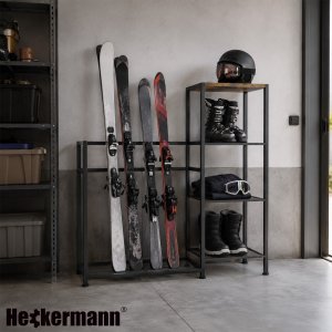Heckermann Stojak wieszak na narty snowboard D-1 3