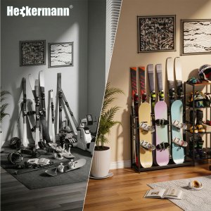 Heckermann Stojak wieszak na narty snowboard D-1 7