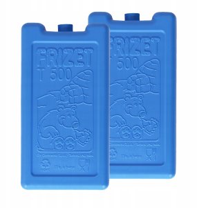 Adler Wkłady chłodzące mrożące do lodówki turystycznej torby termicznej 2x500 ml 2