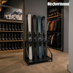 Heckermann Stojak wieszak na narty snowboard D-2 4